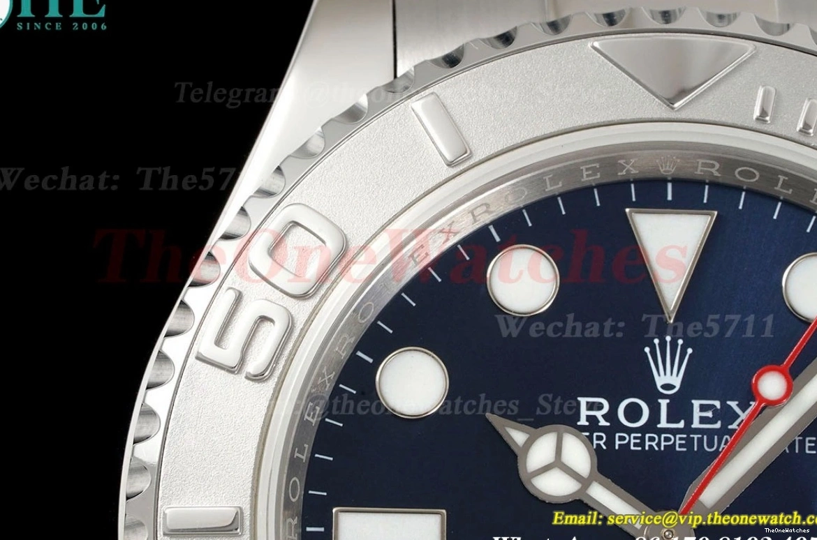 126622 40mm Blue Dot SS Yacht-Master A2836 SS GSF 0218